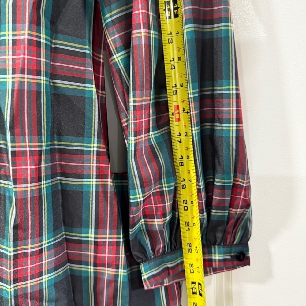 Tuckernuck Palmerston Dress XXL | Highland Tartan Holiday Midi Retail$228 NWT - Picture 14 of 16